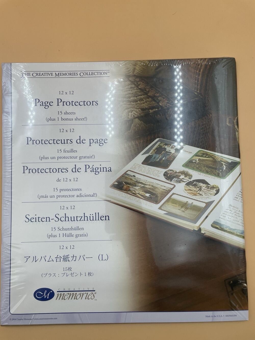 NEW Creative Memories 12x12 Page Protectors Old Style 15 Sheets